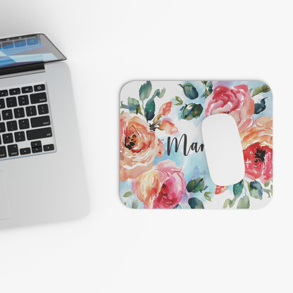 Colorful Flower for Mama Mouse Pad