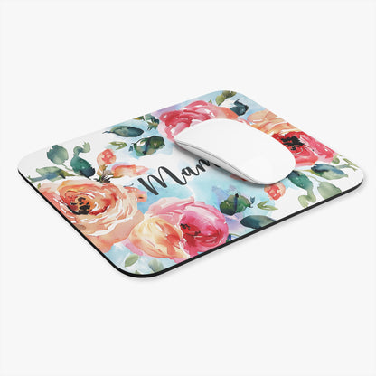 Colorful Flower for Mama Mouse Pad