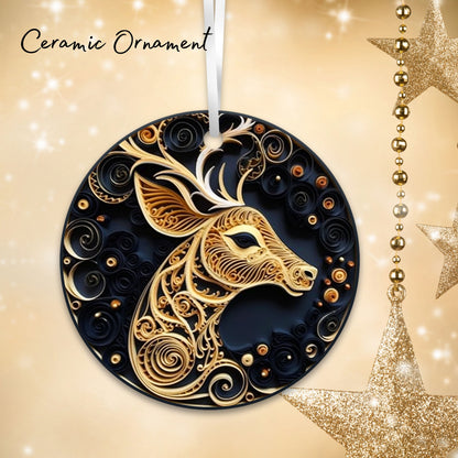 Christmas Ceramic Ornament 05-15