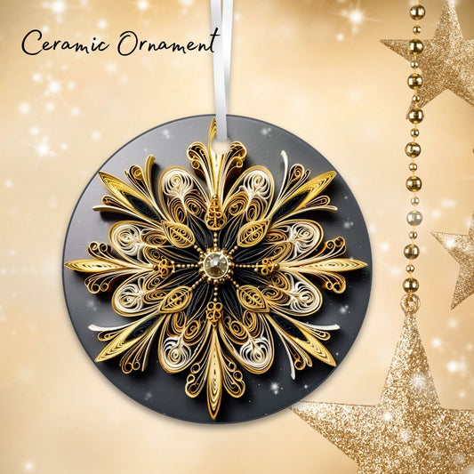 Christmas Ceramic Ornament 05-18