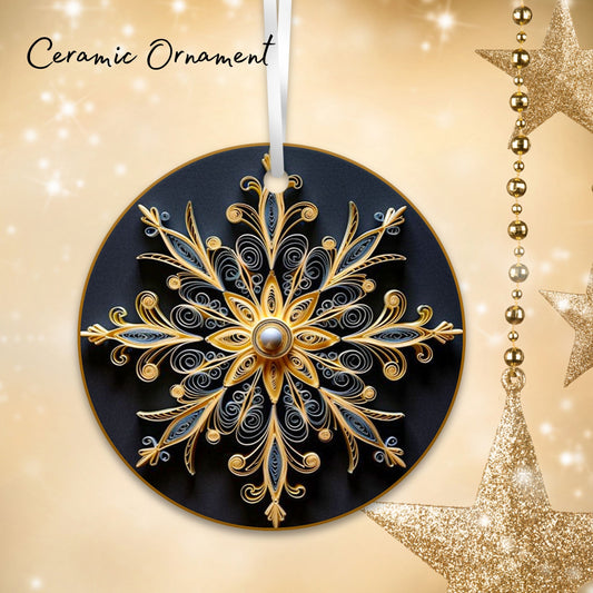 Christmas Ceramic Ornament 05-20