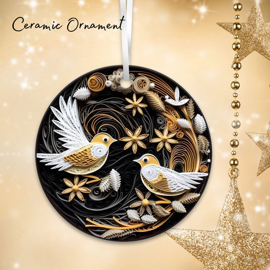 Christmas Ceramic Ornament 05-09