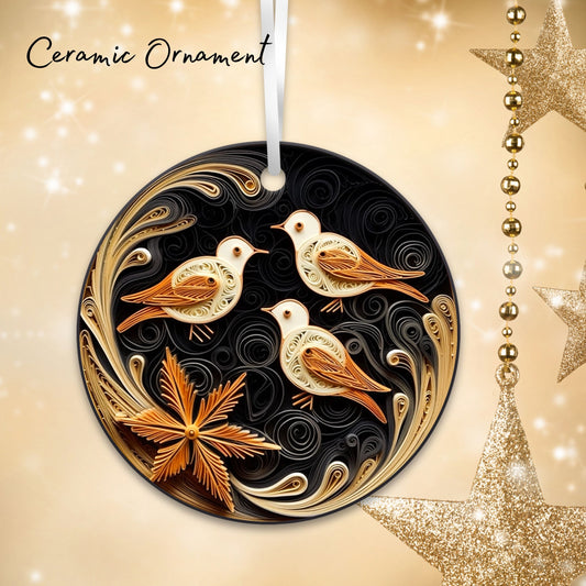 Christmas Ceramic Ornament 05-13