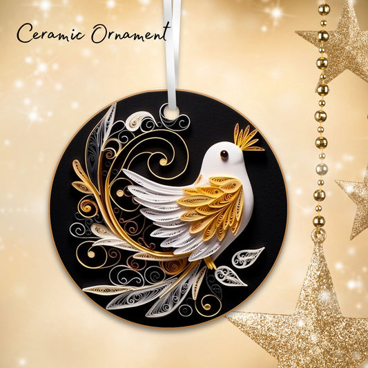 Christmas Ceramic Ornament 05-10