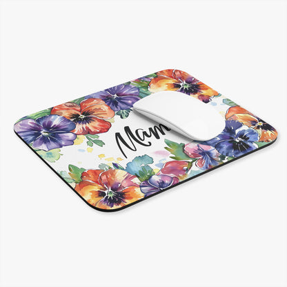 Colorful Flower for Mama Mouse Pad