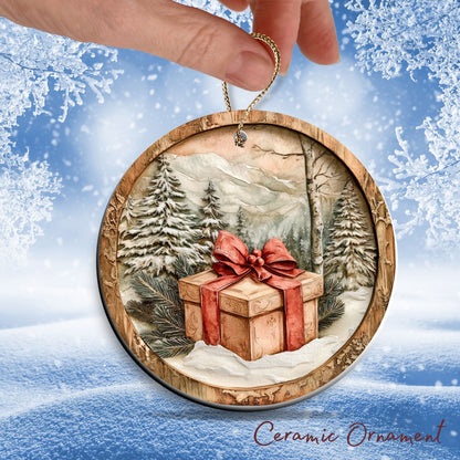 Farmhouse Ceramic Ornament 39-15