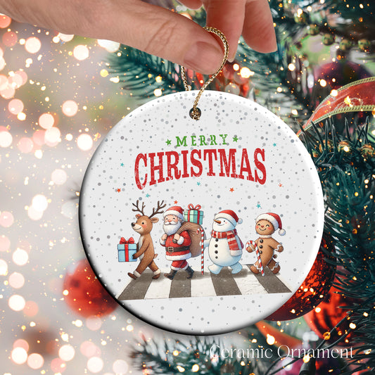 Christmas Crossing on Abbey Road Ornament 79-02