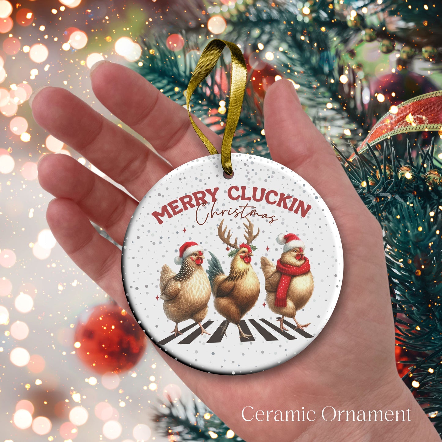 Christmas Crossing on Abbey Road Ornament 79-03