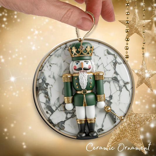 Christmas Nutcraker Ceramic Ornament 34-37