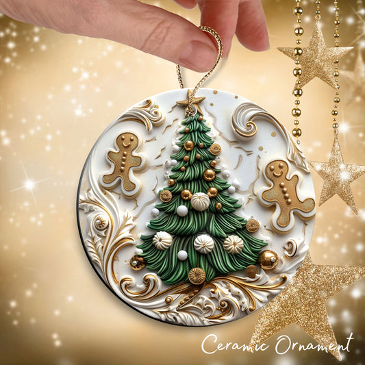 Christmas Tree Ceramic Ornament 34-46