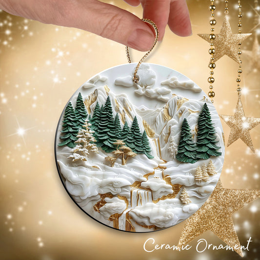 Christmas Tree Ceramic Ornament 34-48