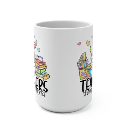 SUB178 Teachers Change the World Mug 15oz