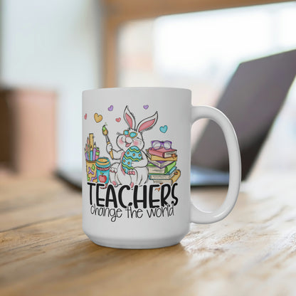 SUB178 Teachers Change the World Mug 15oz